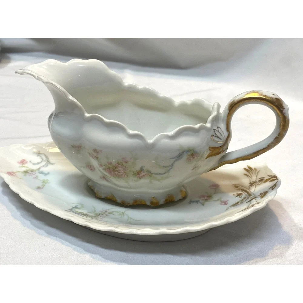 Haviland Schleiger Limoges France Gravy with Underplate